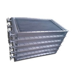 不锈钢制绕片式伟德官网稳定版下载 带法兰接口散热器